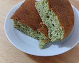 ホケミ不使用！ビッグなお茶ホットケーキ作り方9写真