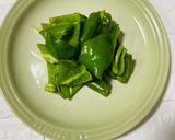 ちょっとした彩りに、味付けピーマン🫑作り方3写真