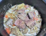 今日の晩御飯！簡単サバ缶の炊き込みごはん作り方5写真