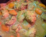 簡単★昼食！ぶつ切り鶏肉のカレーライス作り方5写真
