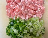 豚肉団子のケチャップ炒め♪作り方1写真