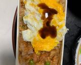 レンジレモン洋風トンカツ味オムライス弁当作り方14写真