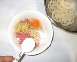 蓮根はさみ焼き♪簡単薬膳漢方作り方4写真