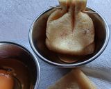 簡単おつまみあと一品♡甘辛巾着お揚げ玉子作り方3写真