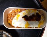 レンジ簡単梅オーロラソースオムライス弁当作り方13写真