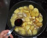 鶏ひき肉じゃが♪簡単レシピ疲れ胃弱作り方5写真