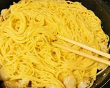 ホタテの濃厚カルボナーラ作り方5写真