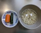 切り干し大根のごまマヨサラダ作り方1写真