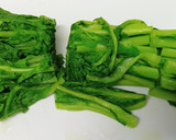 菜の花とあさりのスパゲッティ作り方1写真
