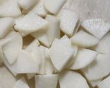 ほっこり♪すいとん☆中力粉と片栗粉作り方1写真