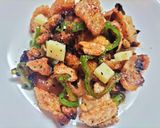 🐓カリパリ鶏皮×エスニック🧡深夜居酒屋🌙作り方5写真