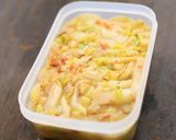 ＊白菜消費に、白菜のおかか酢サラダ作り方6写真