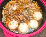 簡単!豆腐しんじょと野菜なめこ鍋作り方1写真