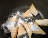 お節☆クリチまみれの厚揚げテリヤキ☆夕食作り方1写真