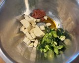 たたききゅうりと大和芋の梅和え作り方6写真