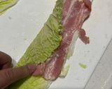 ベーコンの白菜巻き作り方2写真