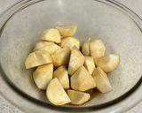 里芋の甘酢カレー煮っころがし作り方2写真