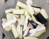 ナスとエリンギのからし酢味噌和え作り方2写真