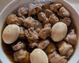 豚より楽で簡単！鶏もも肉の角煮風作り方6写真