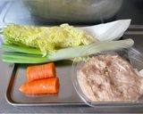 すぐできる⭐︎鶏団子の春雨スープ作り方1写真