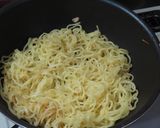 カット野菜で辛ソース焼きそば：個人用覚書作り方2写真