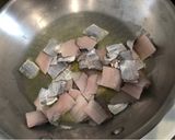 タチウオとキャベツのペペロンチーノ作り方2写真