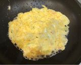 【餡たっぷり】カニ風天津飯作り方4写真