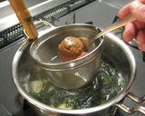味噌汁で作る海苔1作り方7写真