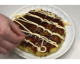 はんぺんと山芋のふんわりお好み焼き★動画作り方25写真
