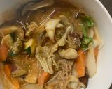 お一人様洋風梅味根菜たっぷり野菜炒め作り方19写真