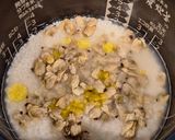 あさりと菜の花の洋風炊き込みごはん作り方3写真
