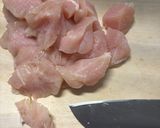 鶏ムネもやしピーマン炒め作り方2写真