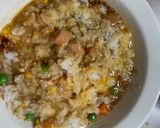 全てレンジ洋風オイ焼うどん味炒飯弁当作り方10写真