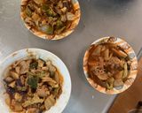 簡単洋風オイ焼うどん味回鍋肉風甘酢酢豚作り方16写真