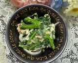 菜花(かき菜)と新玉ねぎのGツナマヨぽん作り方9写真