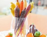 紫にんじんとうずらの卵を炊いたら‥ビックリ色に！作り方1写真