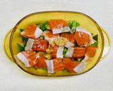 鮭とわかめのレンジ蒸し作り方4写真