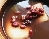小豆缶１個でつくる黒蜜ぜんざい／おしるこ作り方3写真