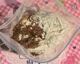 プロテインチョコドーナツ🍩(レンジ)作り方1写真
