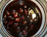 SDGs　黒酢黒豆の酢で黒酢小豆作り方2写真