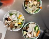 肉無チクワバーベキュー親子丼味野菜炒め作り方11写真