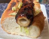ちくわの蒲焼きバゲットサンド作り方5写真