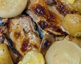 簡単★鶏もも肉のオーブン焼き(ローストチキン)作り方8写真