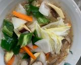 お一人様洋風キムチ味照根菜たっぷり野菜炒作り方14写真