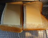 枝豆とハムのポケットトーストサンド作り方4写真