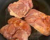 鶏もも肉ソテー&バーボンソース和え作り方2写真