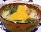 ♡母の味♪かぼちゃのお味噌汁♡15分完成作り方26写真