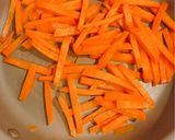 いんげんとにんじんのカレー風味炒め作り方2写真