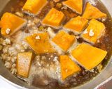 ほっこり♪かぼちゃのそぼろ煮作り方3写真