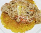 うちの☆焼きそば麺❤️かた焼きそばの必殺技作り方30写真